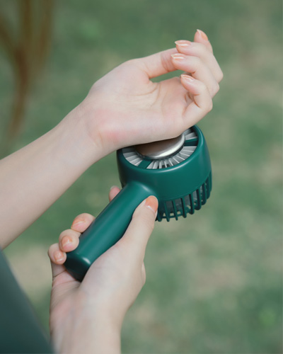 Mini handheld fan FS2151 green